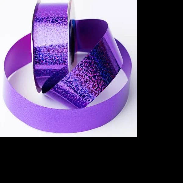 LISTON 9 HOLOG. MORADO COLOR-S 40M. ROLLO